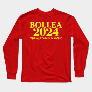 Bollea 2024 Yellow Long Sleeve T-Shirt